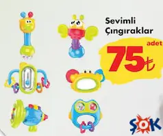 GOKİDY OYUNCAK SEVİMLİ ÇINGIRAKLAR